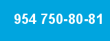 954 750-80-81